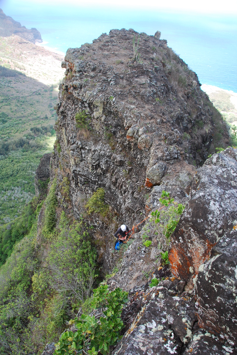 rapelling