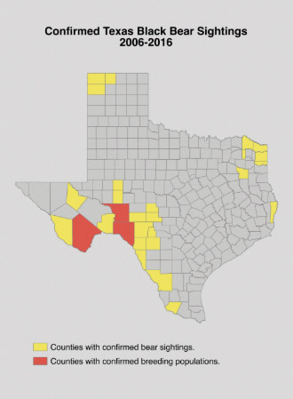 Bear breeding map