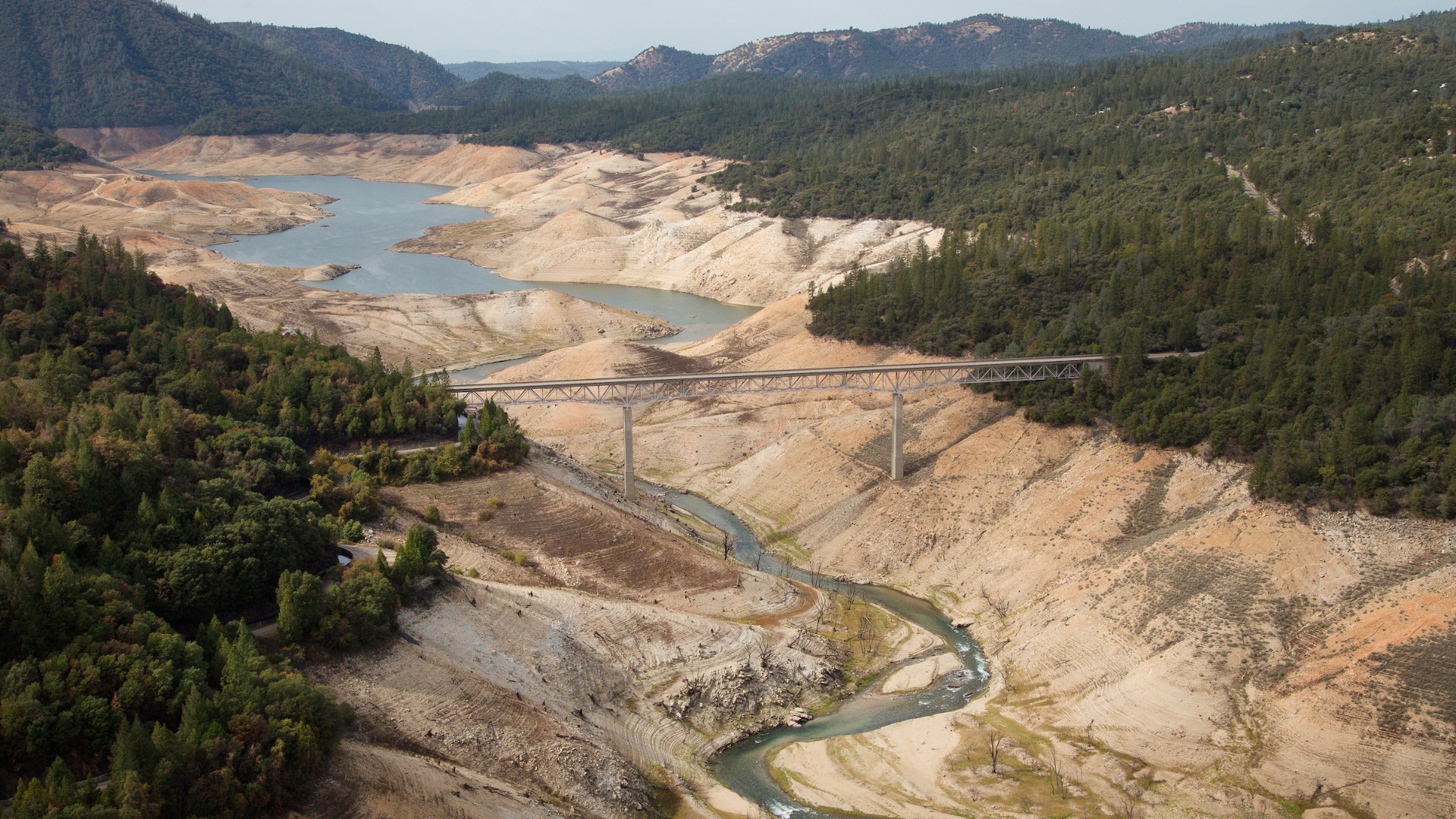 Lake Oroville drought