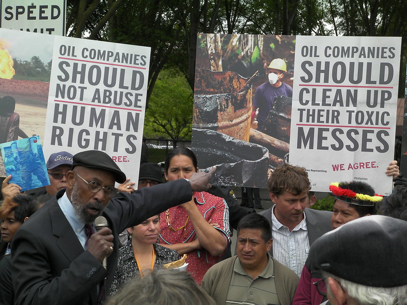 Chevron protest