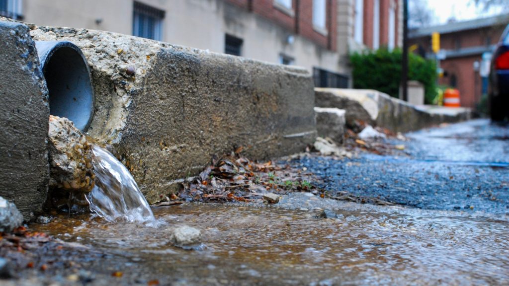 stormwater drain pipe