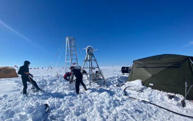 Situația de foraj din Antarctica