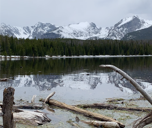 Snow-capped mountains