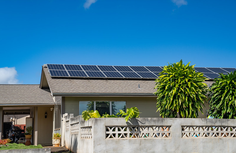 solar on house roof