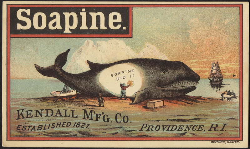 Whale soap