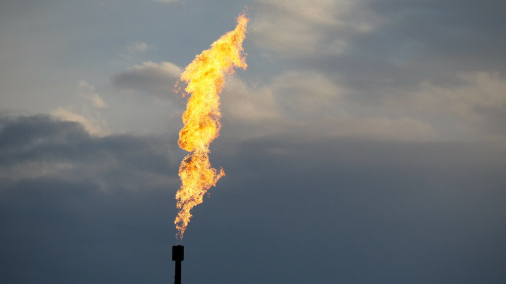 methane flare