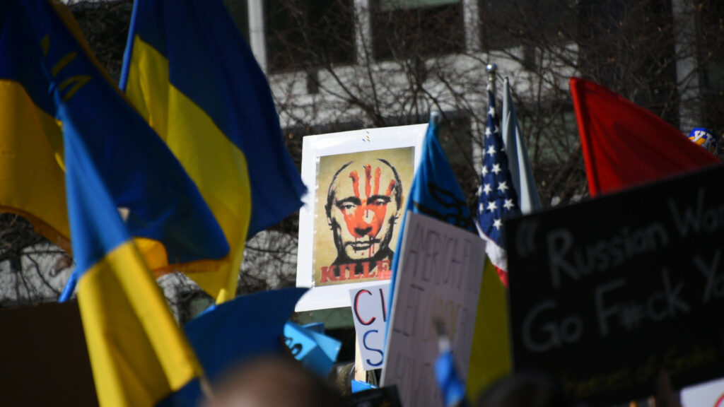 Protest over Ukraine invasion