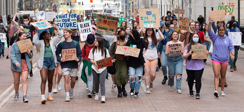 Environmental protestors 