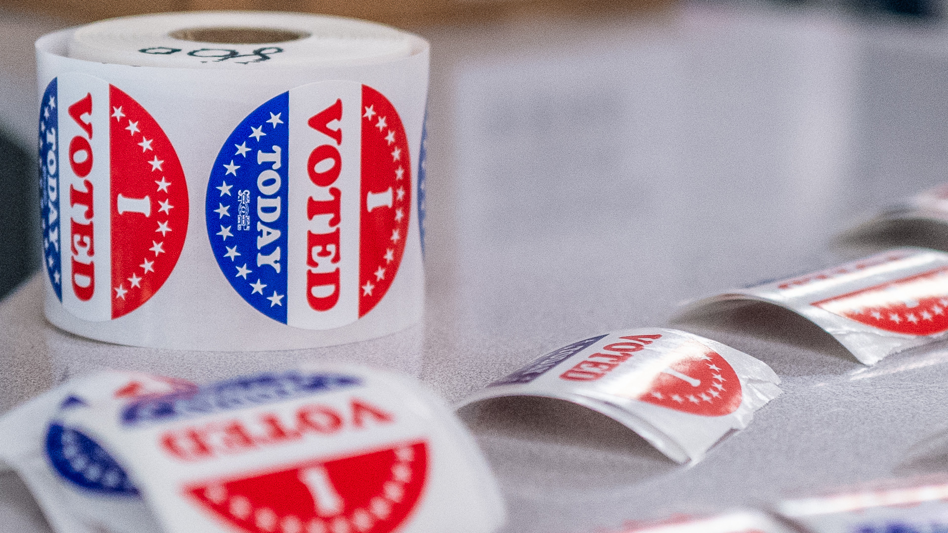 "I Voted" stickers