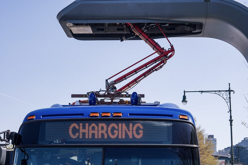 electric bus charging