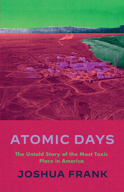 Book cover aerial photo of hanford in pink