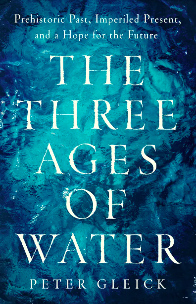 Book title with watery background