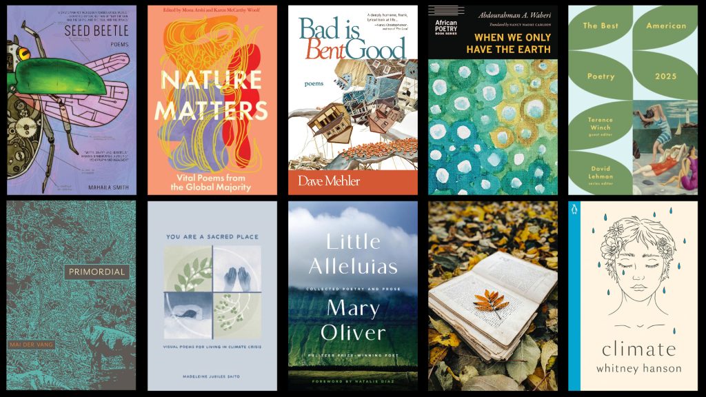 From a collection set in a landfill to an author’s cultural exploration of a critically endangered species, these books celebrate Earth and mourn its destruction.
