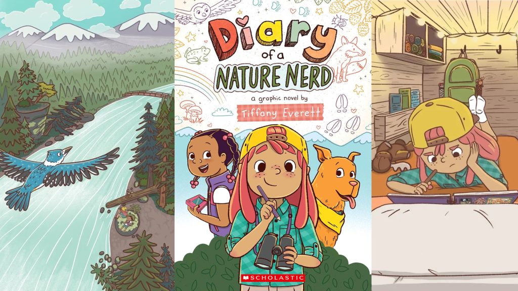 Cartoonist Tiffany Everett’s new book encourages readers to explore new places, keep journals about what they encounter, and think like scientists.